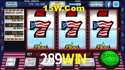 Sessão de jogo em andamento no aplicativo 289WIN para Android